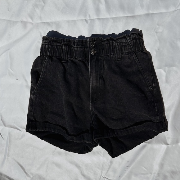 Forever 21 Pants - High rise paper bag shorts